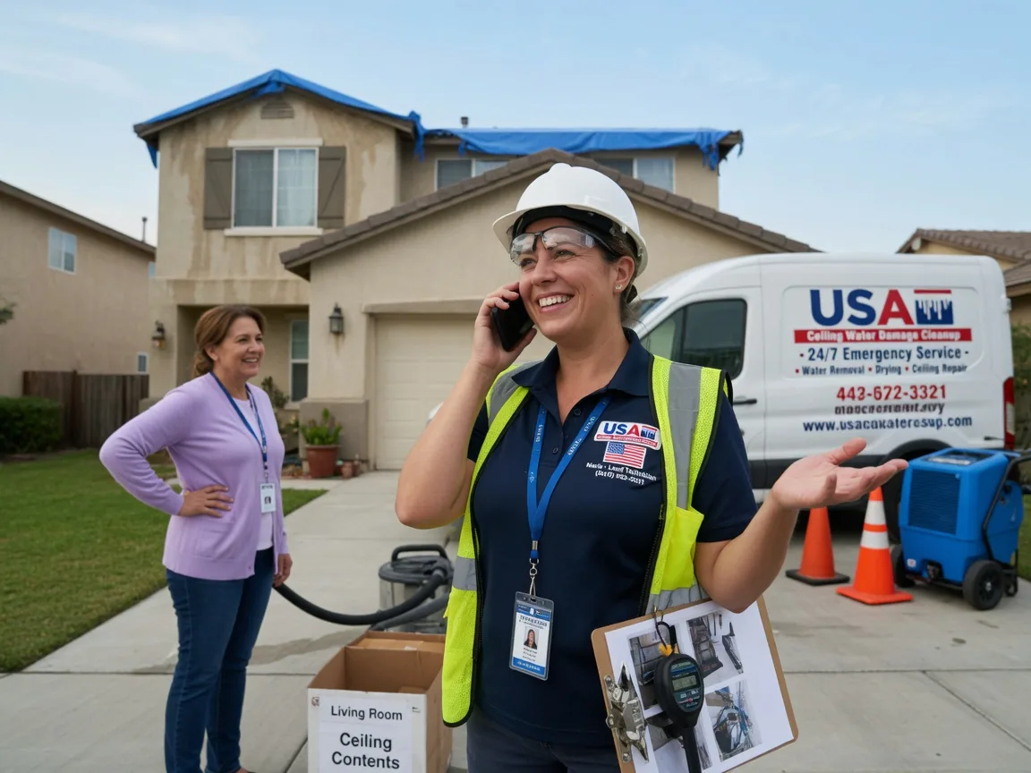Ceiling Water Damage Restoration Manawa, WI FAQs